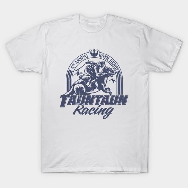 Tauntaun Derby Racing T-Shirt by Emkay